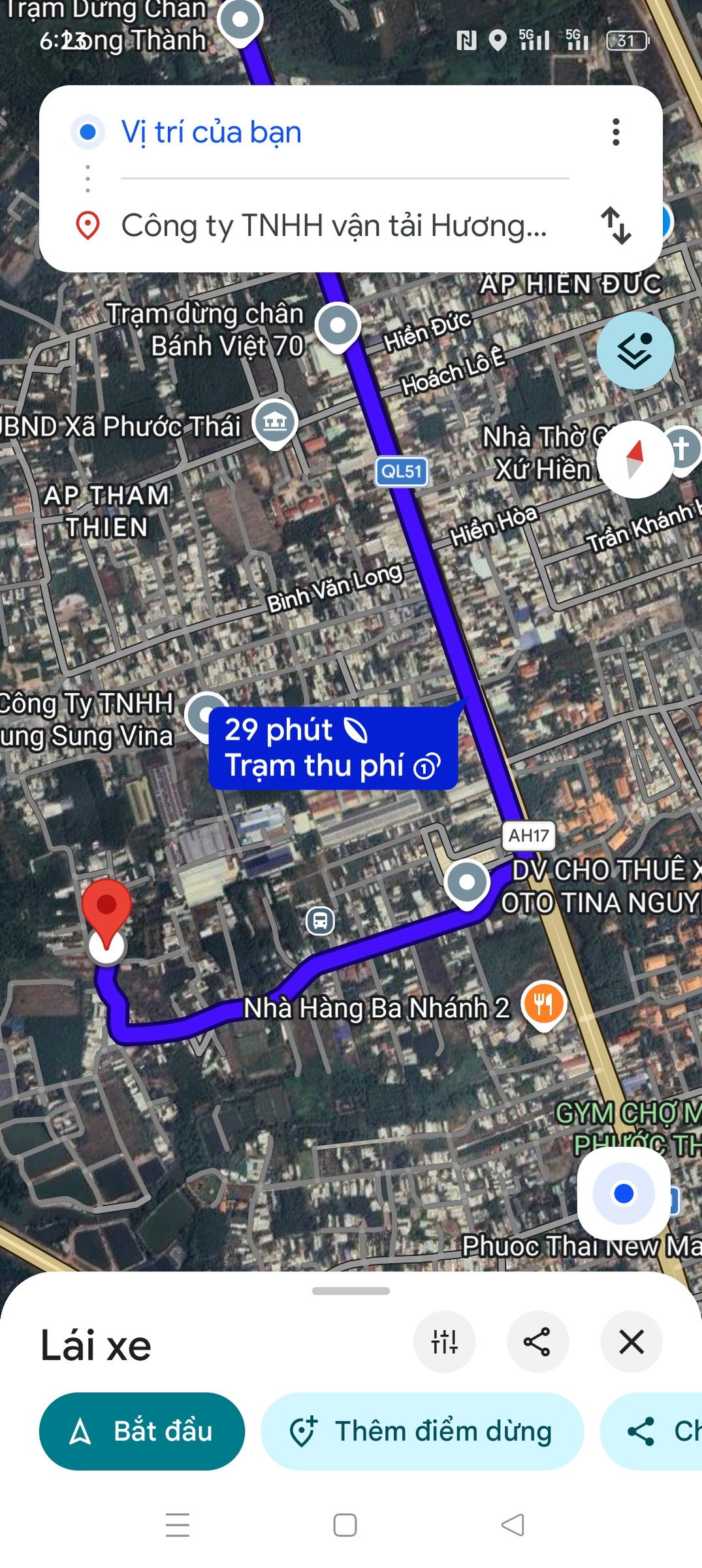 833m2 Phước thái bán lô đất 3 mặt tiền giá 7ti