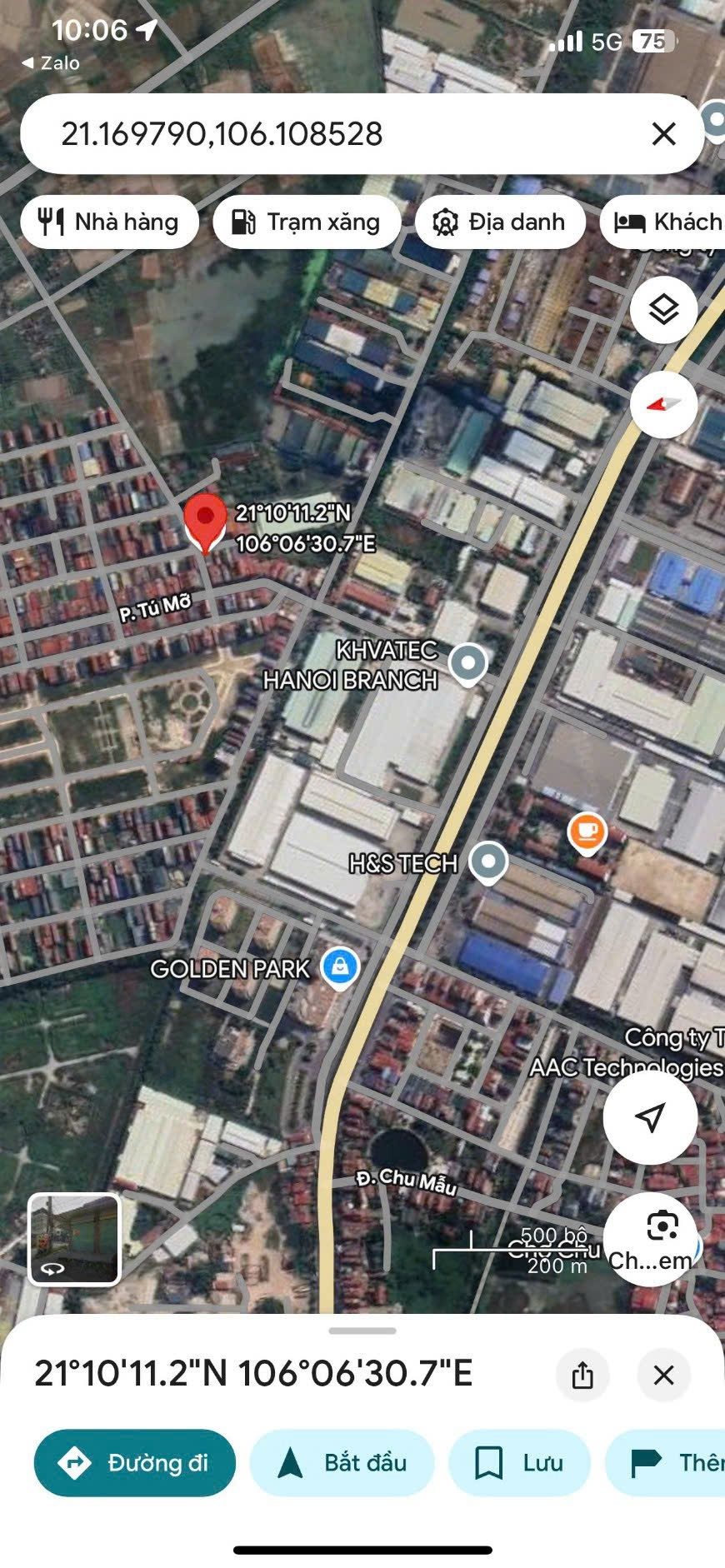 Bán lô giãn dân do nha làn 2 dt 120m2 + mt 6m + hướng đông nam giá 5.65 tỷ