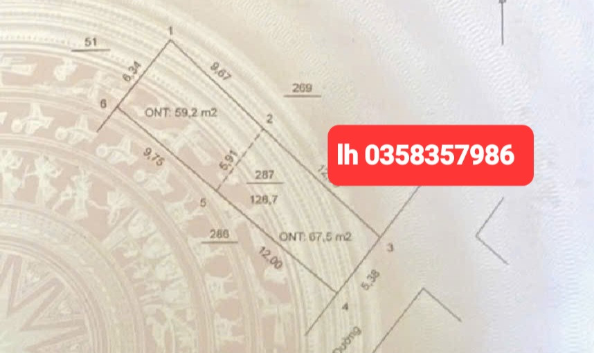 Bán đất 126.7m² ngang 5.38m giá 10 tỷ Xã Quang Minh