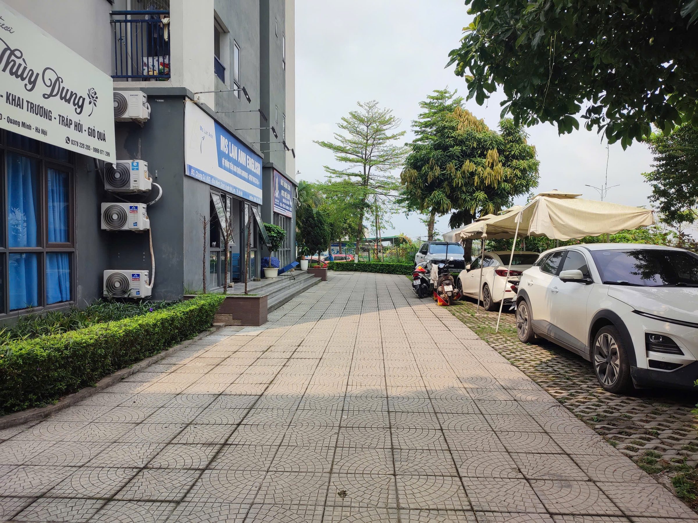 Kiot chung cư thương mại Hud Mê Linh central chỉ 2,x tỷ