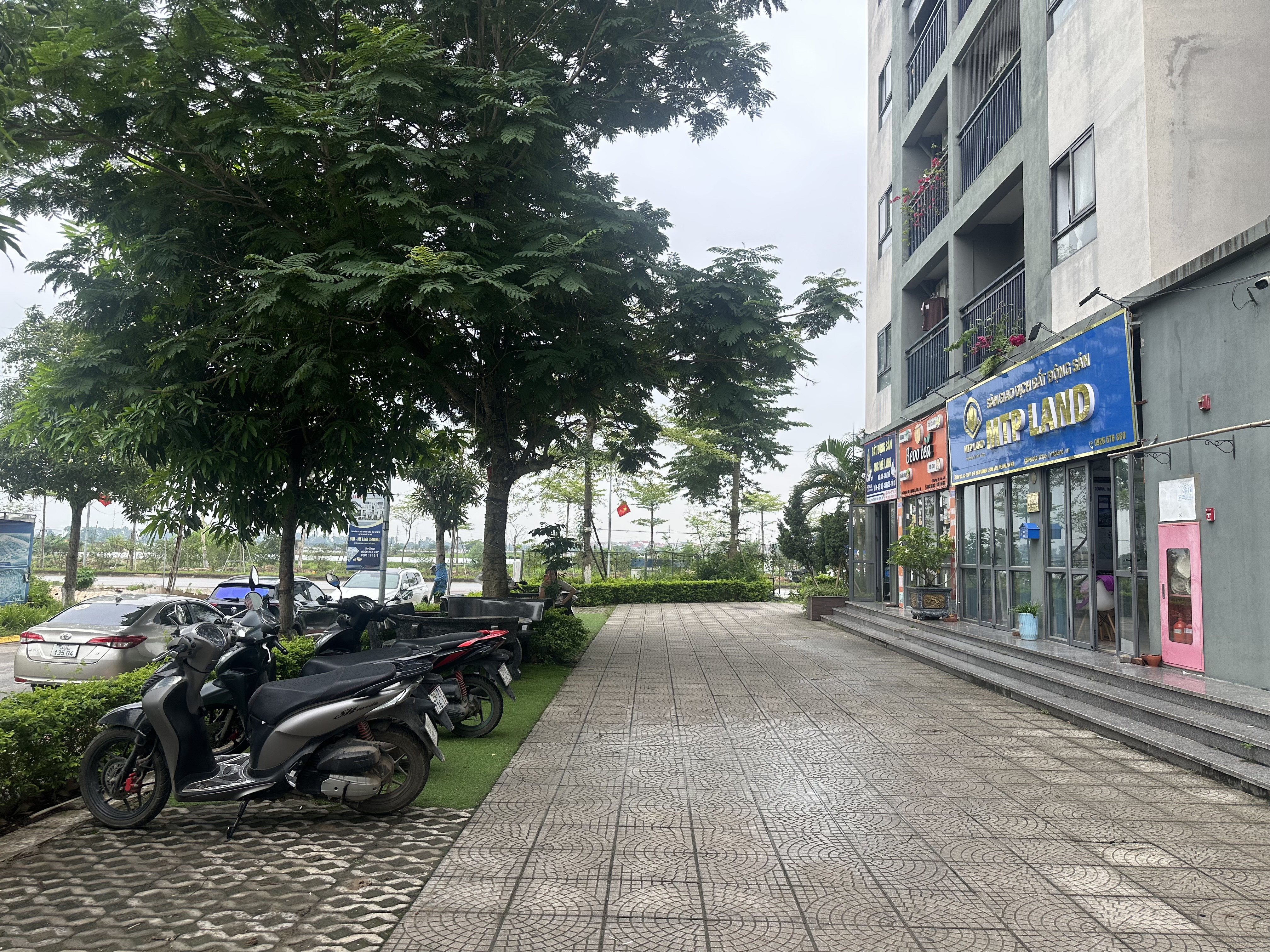 Kiot chung cư Hud Mê Linh giá chỉ 5x triệu/m2