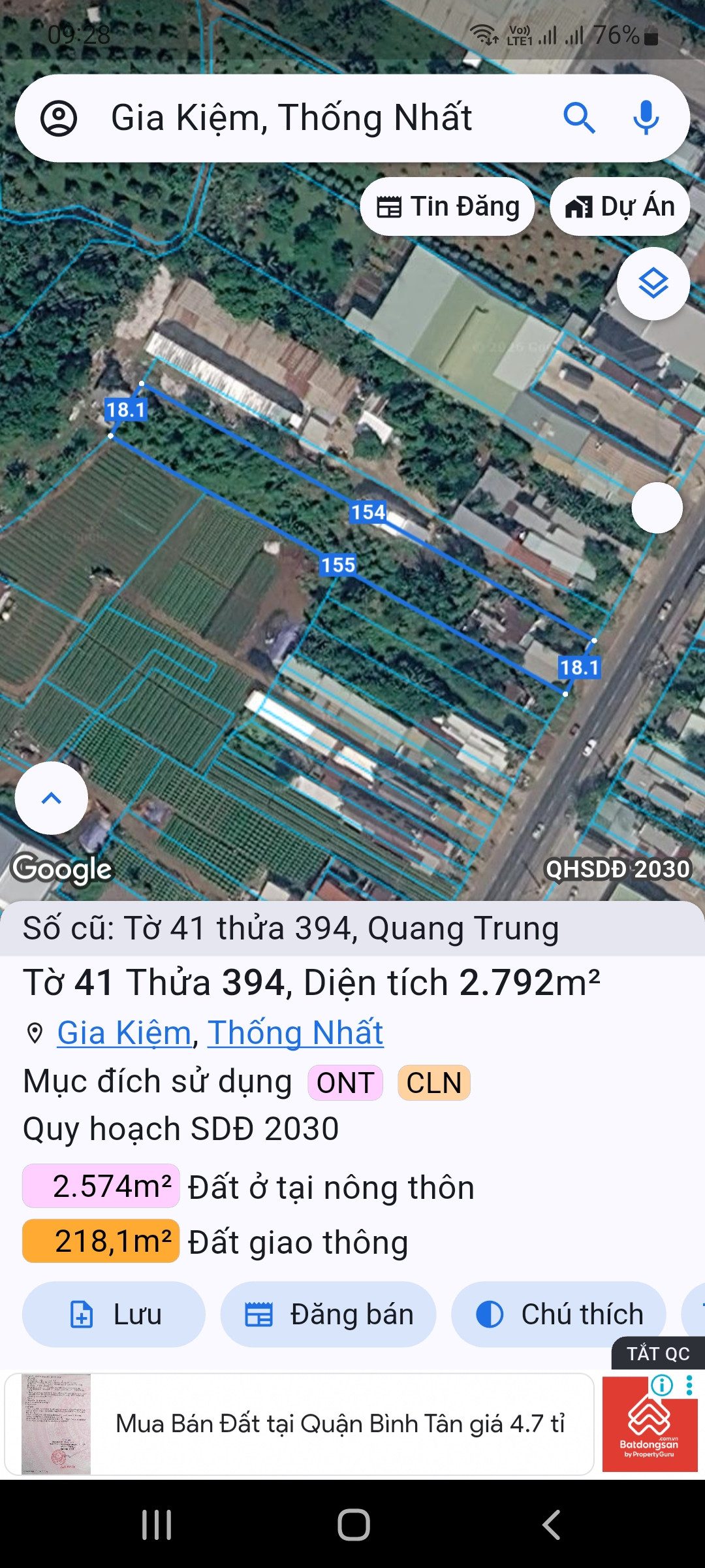 Nhà Đất Quang Trung Thống Nhất Đồng Nai