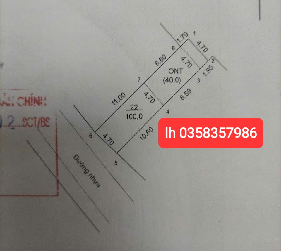 Bán nhà 100m² ngang 4.7m giá 5.95 tỷ tại Xã Sóc Sơn
