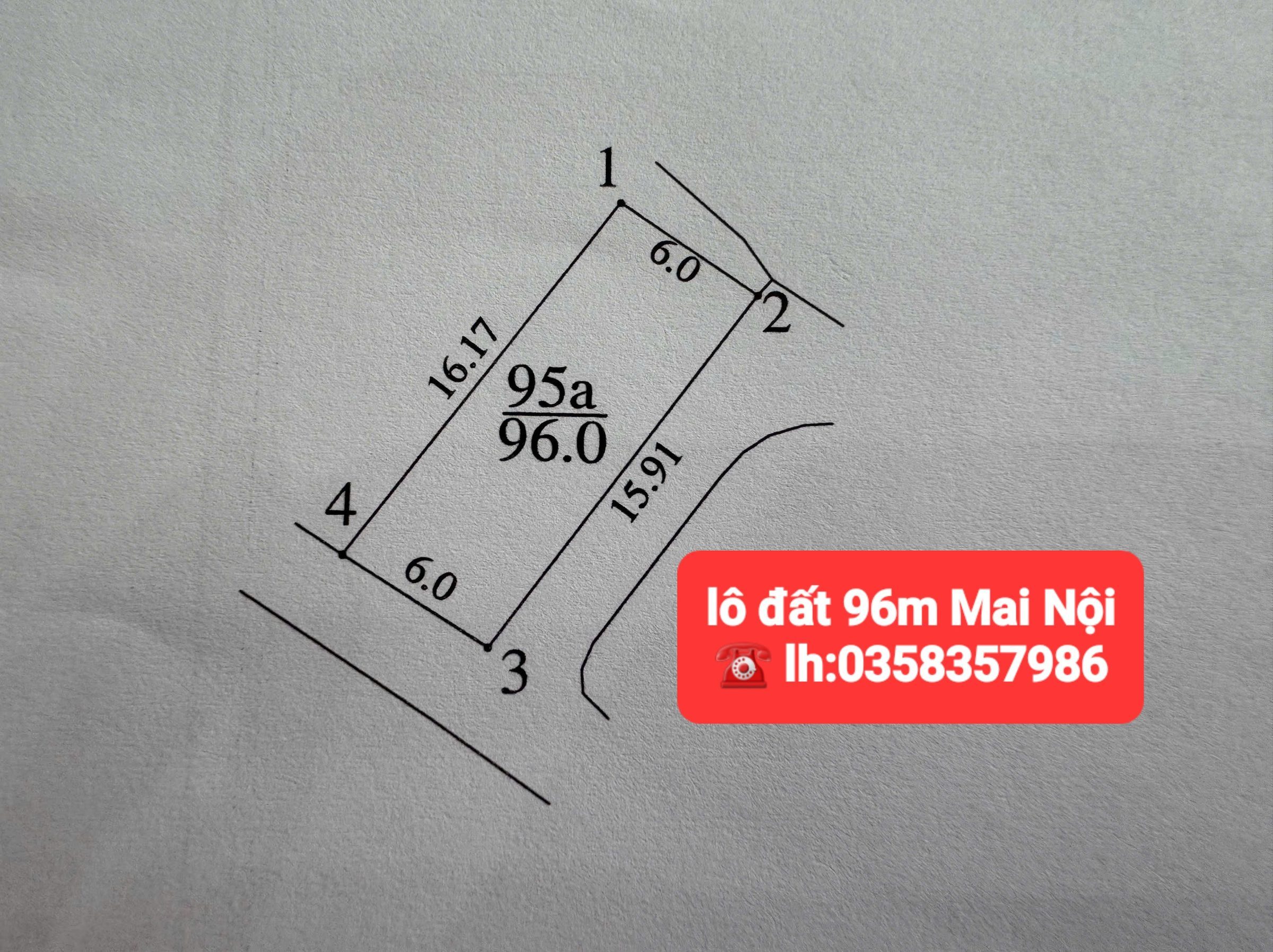 Bán nhà 96m² full thổ cư ngang 6m giá 4.54 tỷ tại Xã Sóc Sơn