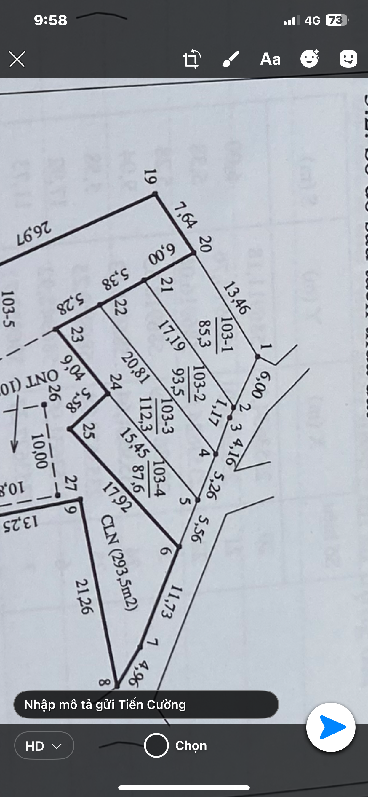 Bán đất 85m² full thổ cư ngang 6m giá 2.3 tỷ tại Xã Sóc Sơn