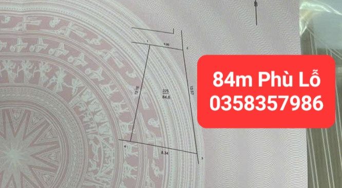 Bán đất 84m² full thổ cư ngang 8.34m giá 2.95 tỷ tại Xã Sóc Sơn