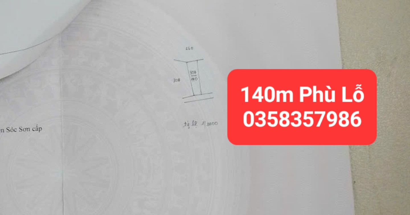 Bán nhà 140m² có sẵn 50m² thổ cư ngang 6m giá 9.7 tỷ tại Xã Sóc Sơn