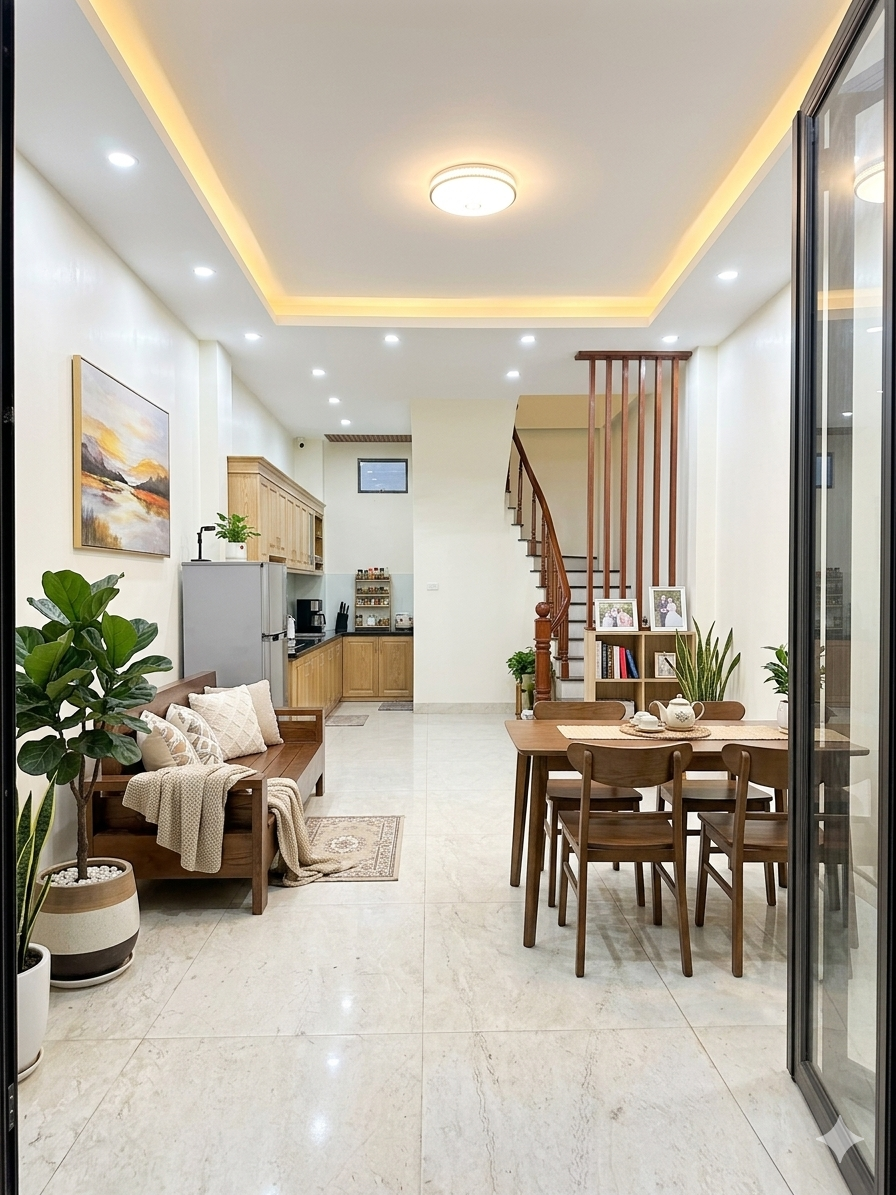 CHỈ 15 PHÚT RA CẦU GIẤY - NHÀ ĐẸP HẬU ÁI VÂN CANH - SỔ ĐỎ CHUẨN ĐÉT - Ở NGAY!