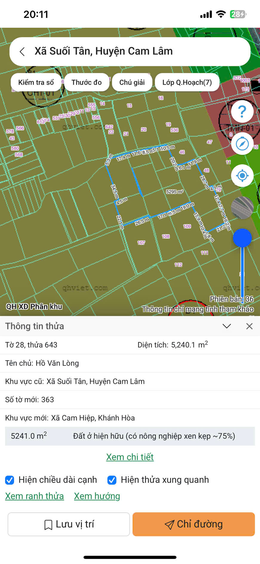 643.28 5240m2 full thổ cư
vị trí : THÔN ĐỒNG CAU XÃ SUỐI TÂN,CAM LÂM KHÁNH HOÀ
diện tích 5240M2 FULL THỔ CƯ
giá 6 TRIỆU/M2 
giá tổng bán : 31 TỶ 440 TRIỆU
LIÊN HỆ : MINH HIẾU 0389623794 BĐS
