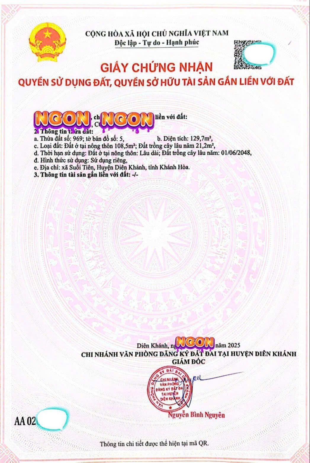 GIẢM MẠNH CÒN 799tr tại Suối Tiên -góc 2mt hướng ĐN.