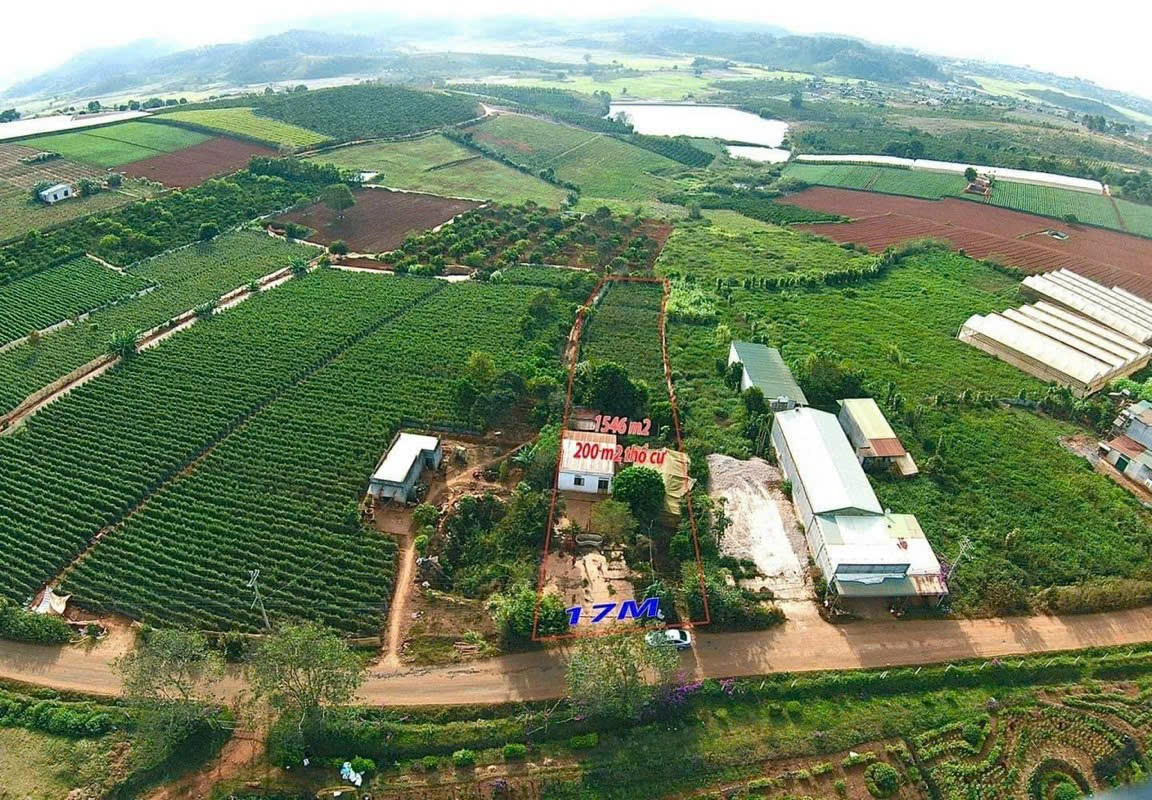 Bán đất 1723.7m² giá 2.8 tỷ Xã Tà Hine