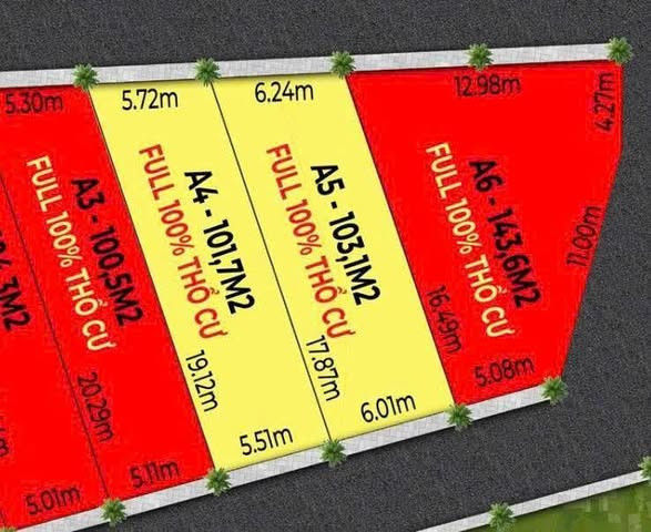 CÒN DUY NHẤT 2 LÔ 2 MẶT THOÁNG TẠI TAM DƯƠNG BẮC, DÀNH CHO KHÁCH HÀNG NHANH TAY