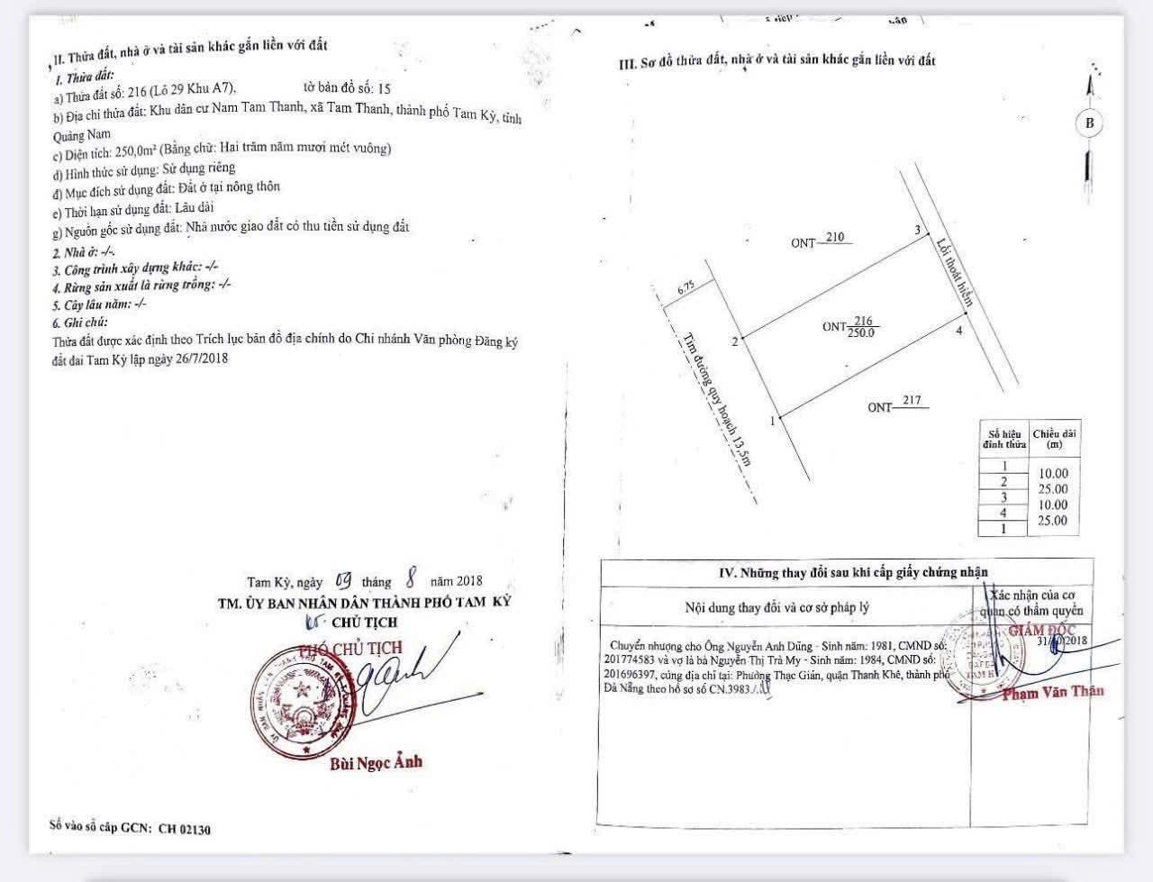 📌📌📌LÀM VIỆC TRỰC TIẾP GIÁ TỐT !!! Bán đất biển Tam Thanh, Tam Kỳ