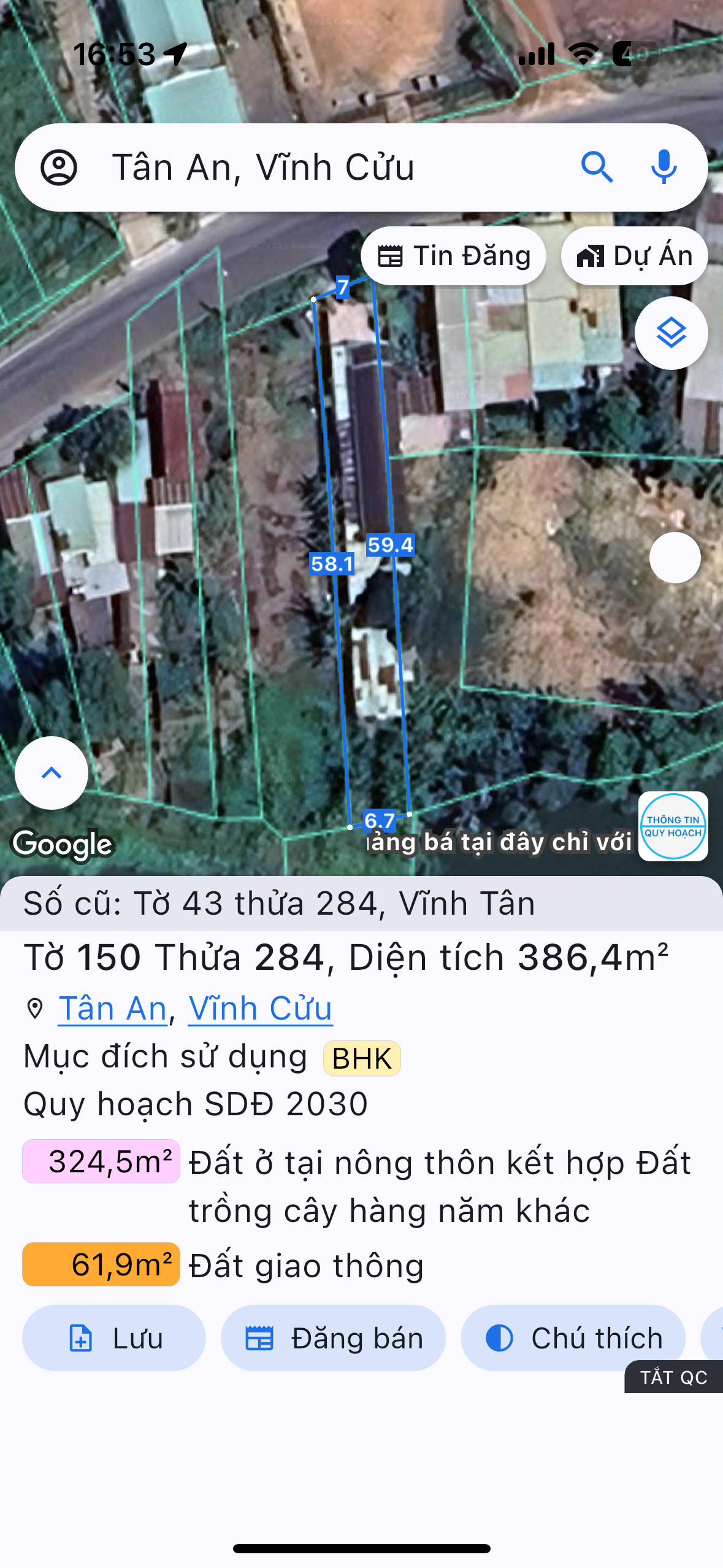 Bán nhà sưởng 386.5m² ngang 7m giá 75 tỷ Xã Tân An