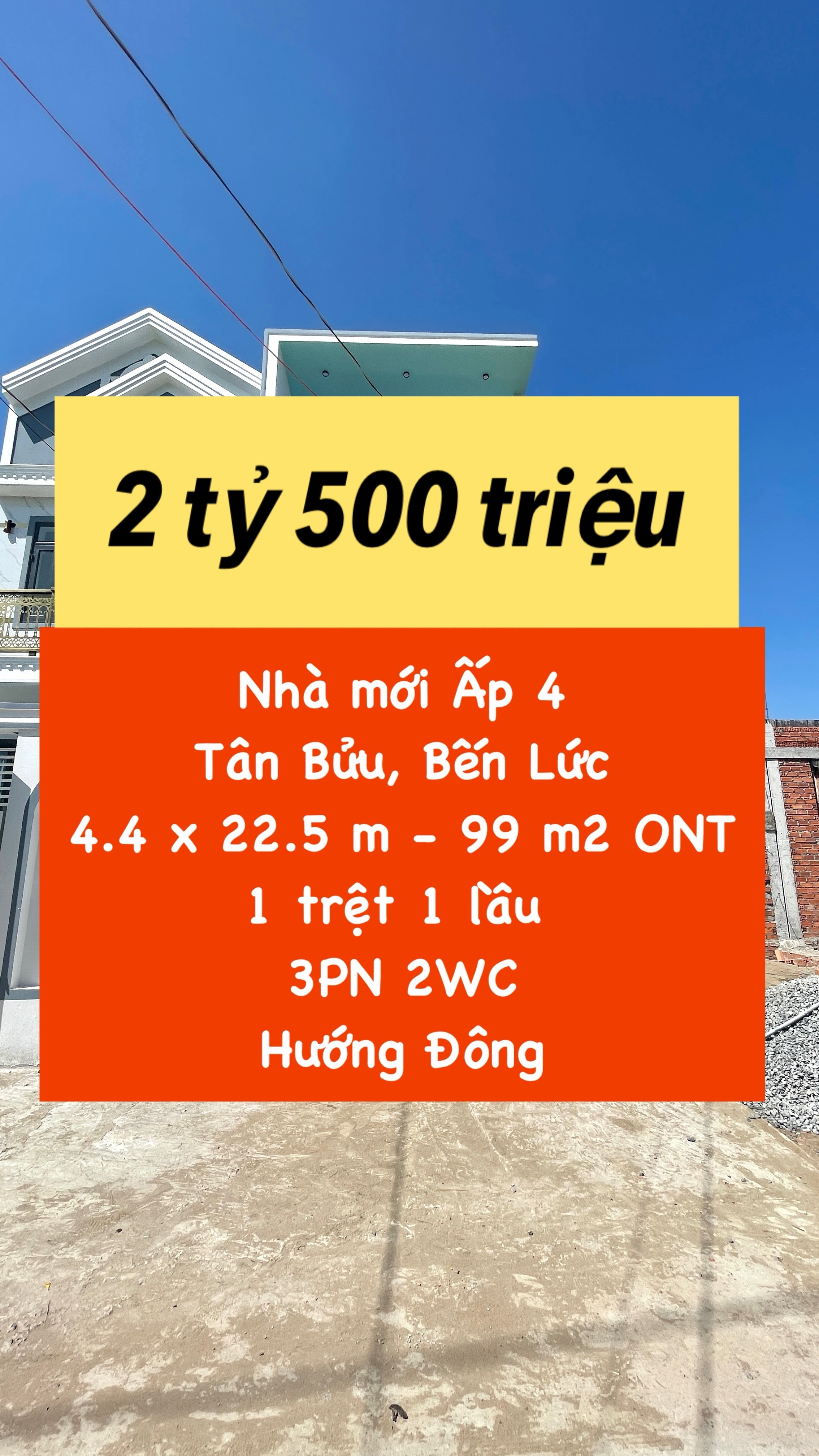 Nhà mới 3 phòng , hẻm xe tải