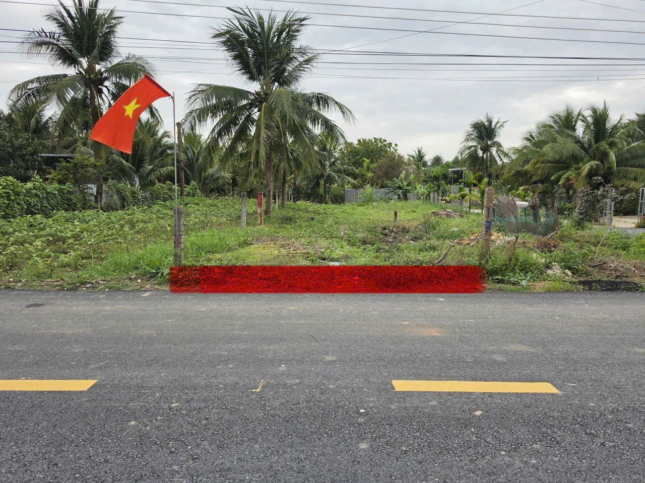 0763615365 Bán đất 132m² full thổ cư ngang 5m giá 1.2 tỷ tại Xã Tân Định ĐG