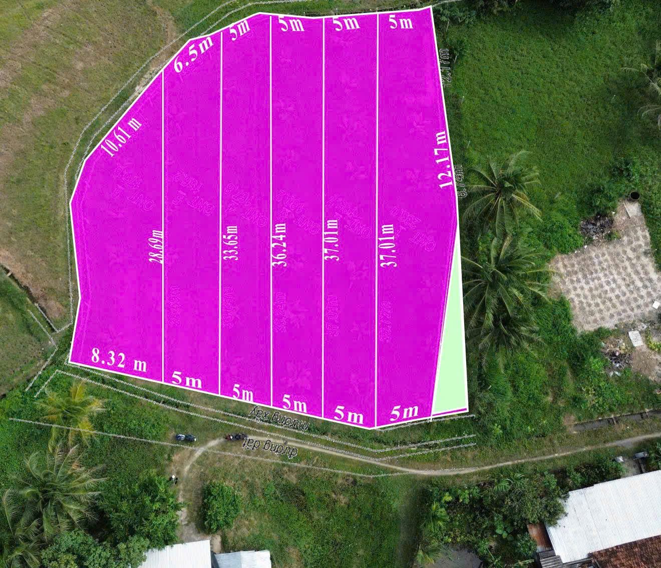 0938113403 Bán đất 185.7m² ngang 8m giá 400 triệu tại Xã Tân Định Z421