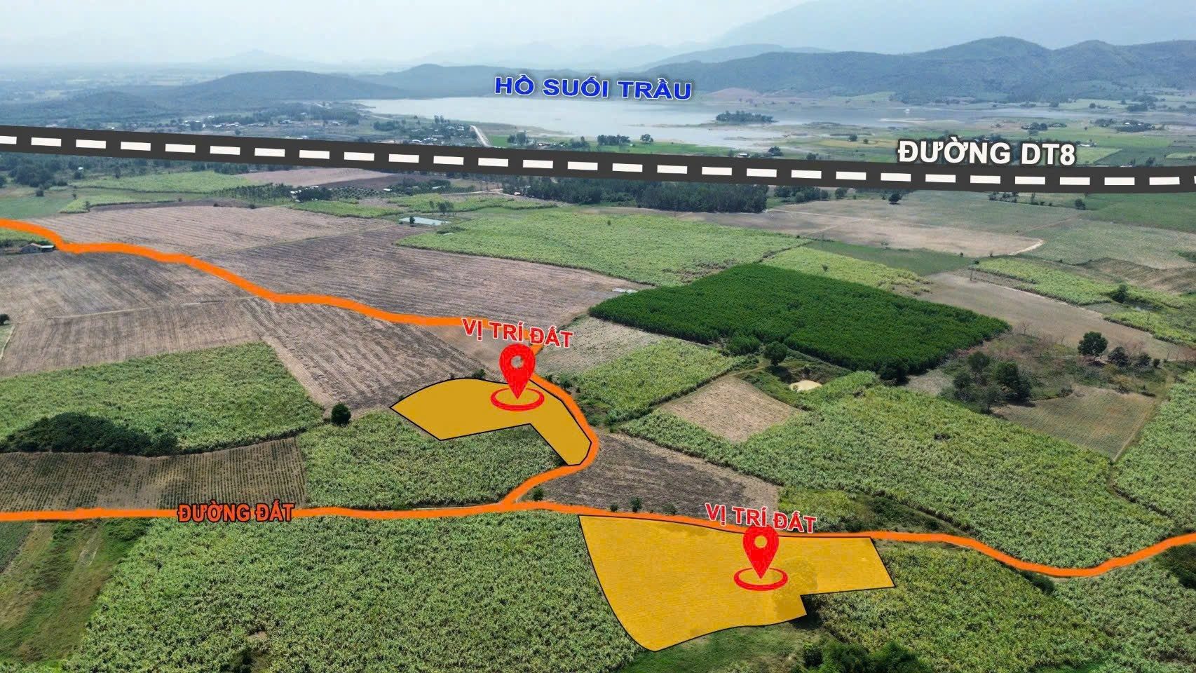 0938113403 Bán đất 6400m² ngang 50m giá 750 triệu tại Xã Tân Định Z504