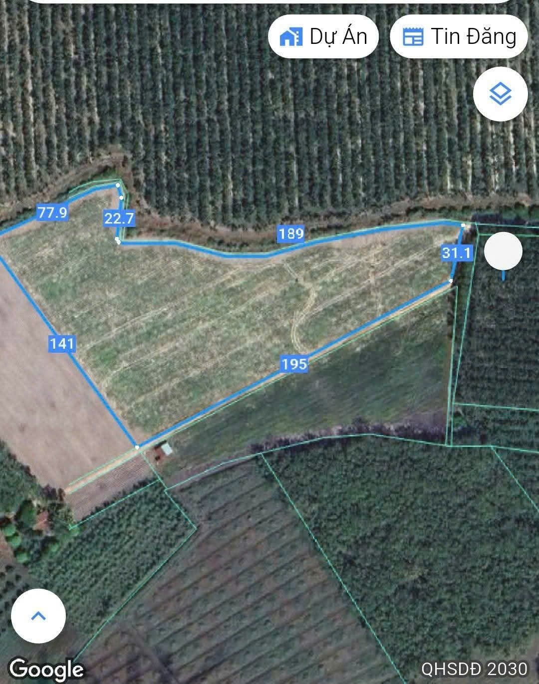Bán đất 70000m² ngang 200m giá 5.46 tỷ tại Xã Tân Đông