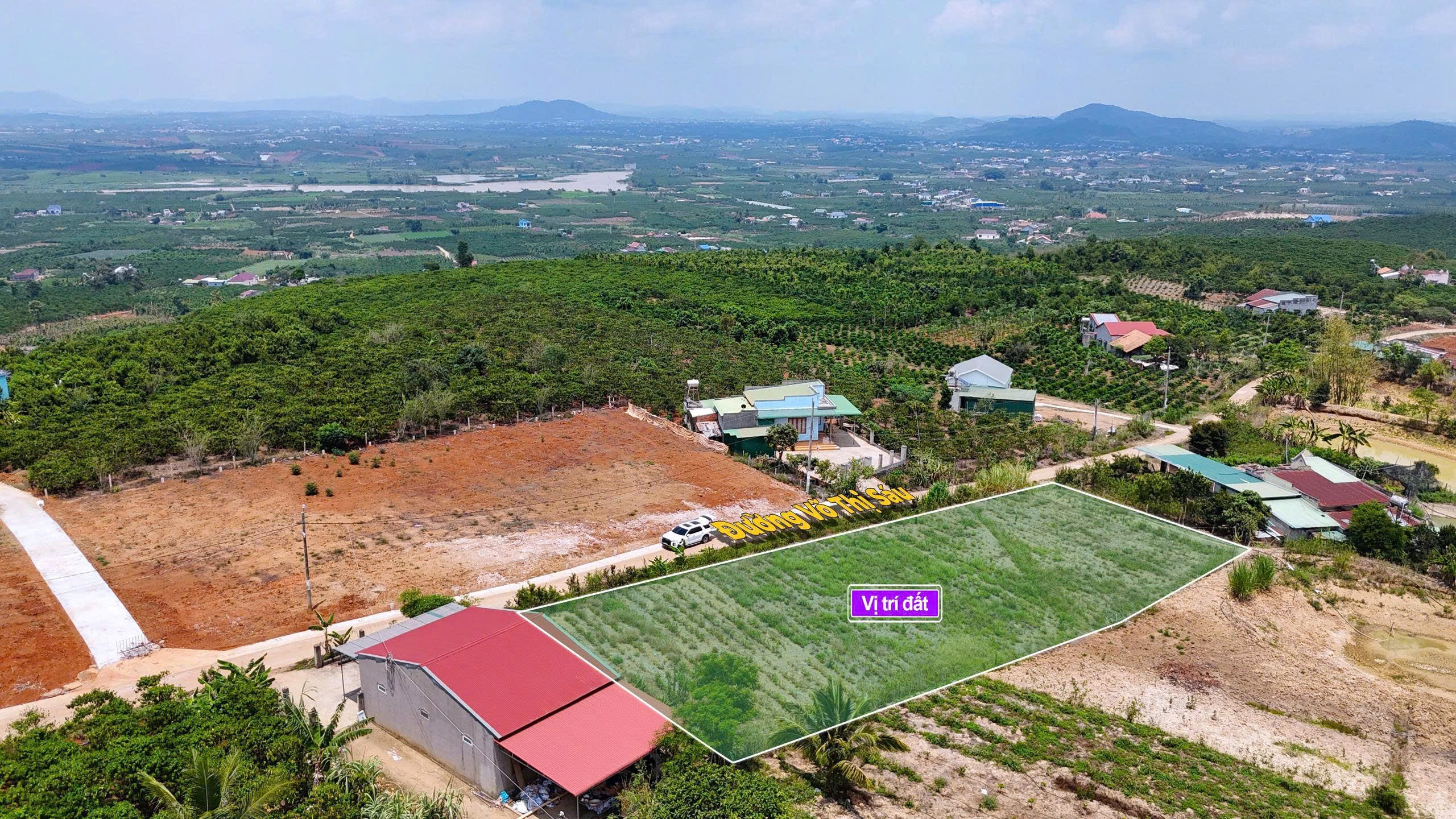 Bán đất 132m² có sẵn 60m² thổ cư ngang 6m giá 329 triệu tại Xã Tân Hà Lâm Hà