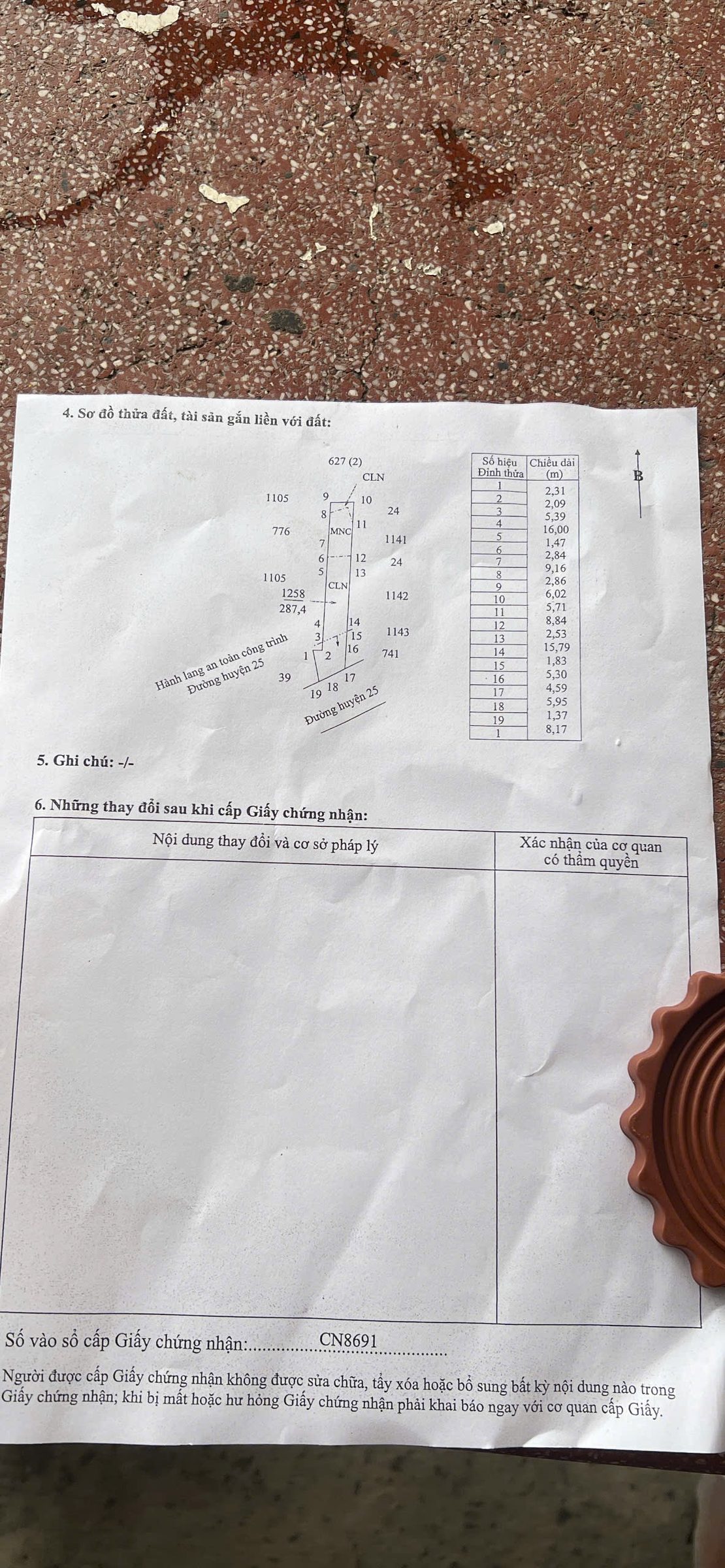Cần bán gấp đất mặt tiền đường nhựa