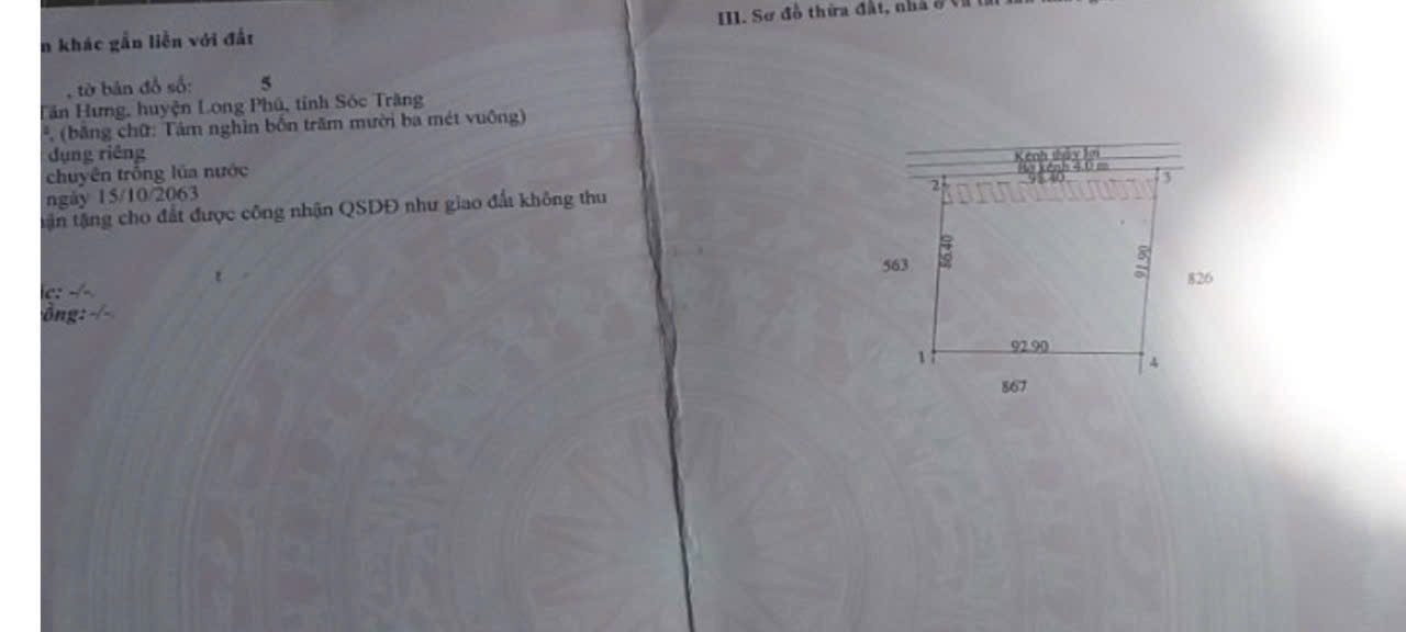 ( CG ) BÁN ĐẤT MẶT TIỀN LỘ NHỰA ÔTÔ 8T - DIỆN TÍCH 2100m2 GIÁ ĐẦU TƯ