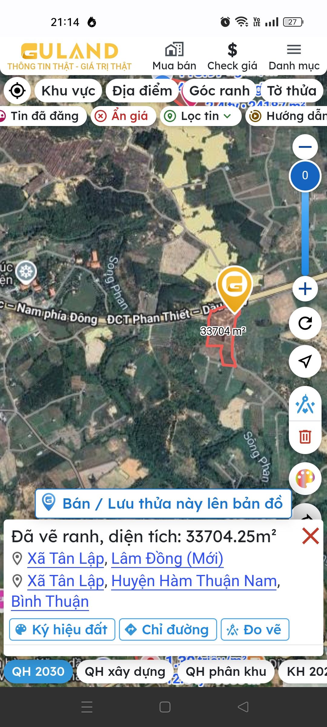 Bán đất nông nghiệp có quy hoạch mỏ sét làm gạch, đất tốt màu mỡ, giáp ranh cao tốc Bắc Nam, điện nước đầy đủ