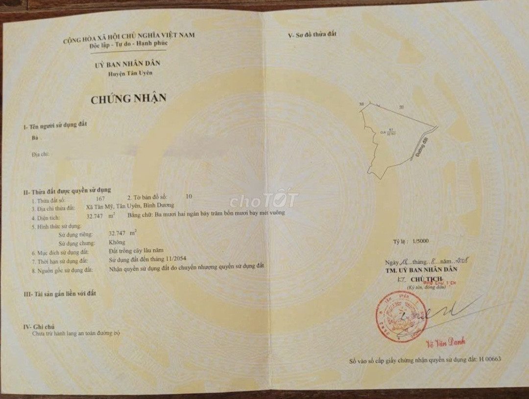 Nhà Đất Tân Mỹ Bắc Tân Uyên Bình Dương
