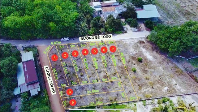 Bán đất 148m² có sẵn 18m² thổ cư ngang 5m giá 235 triệu tại Xã Tân Phú
