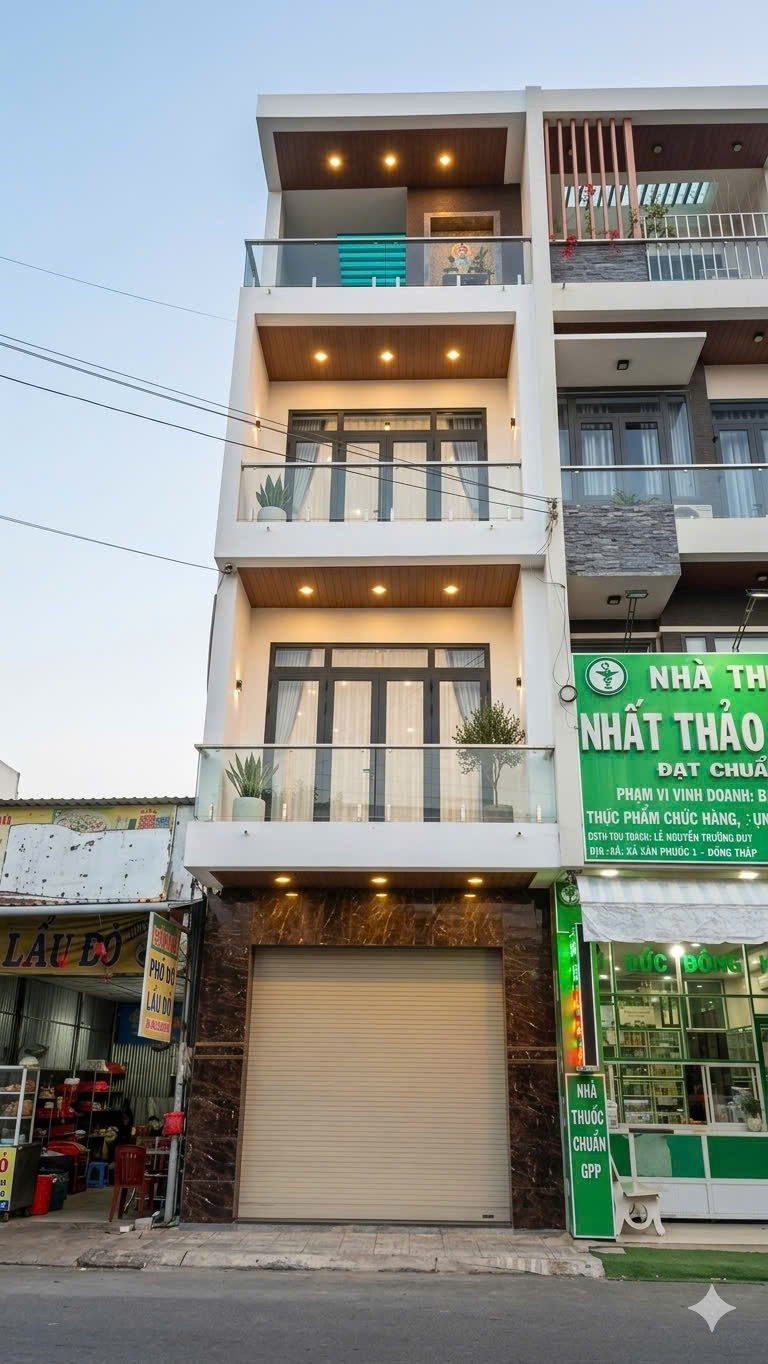Bán nhà 56,4m² full thổ cư ngang 4m giá 5.5 tỷ tại Xã Tân Phước 1