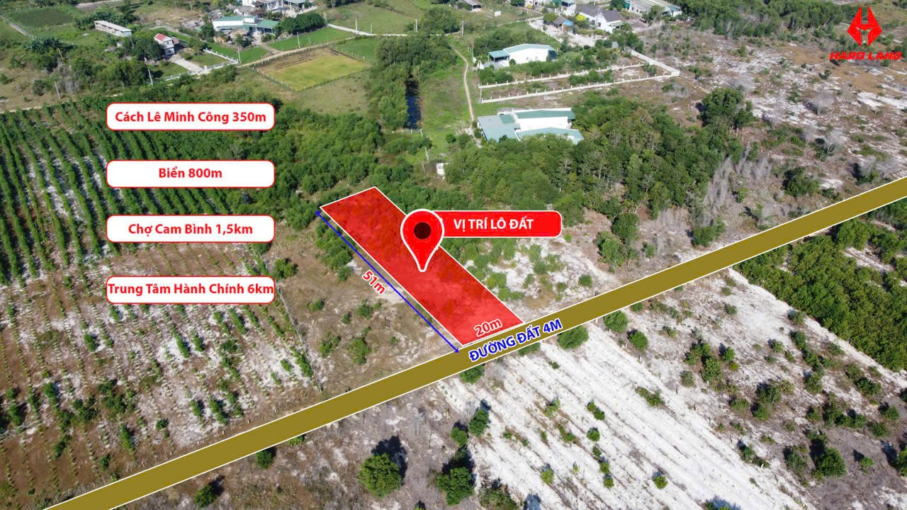Gần bãi tắm cam bình , khu du lịch cocobech , khu tứ hải , cách biển 800m