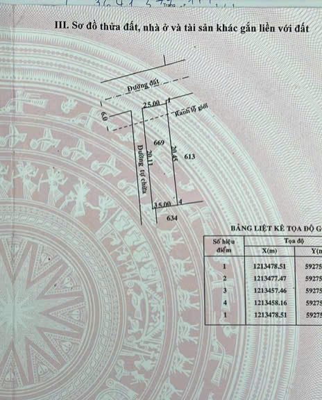 Bán đất 2 mặt tiền xã Tân Thạnh Đông dt 100m2 full thổ giá 1,95 tỷ