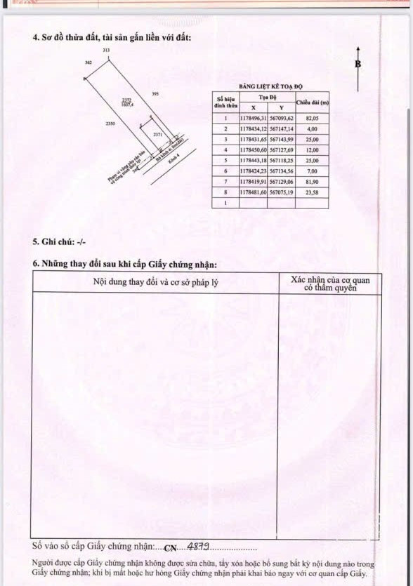 Bán đất thổ + lúa ấp 1 xã Tân Thành, Thủ Thừa tdt 1907m2 ( có 300m2 thổ ) giá 1,99 tỷ