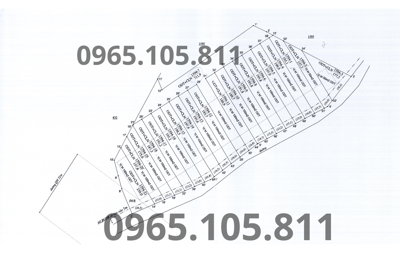Sỉ lẻ 21 nền thổ cư phường Đồng Xoài đối diện KCN Đồng Xoài, sau lưng chợ Tân Thành. Giá 300tr
