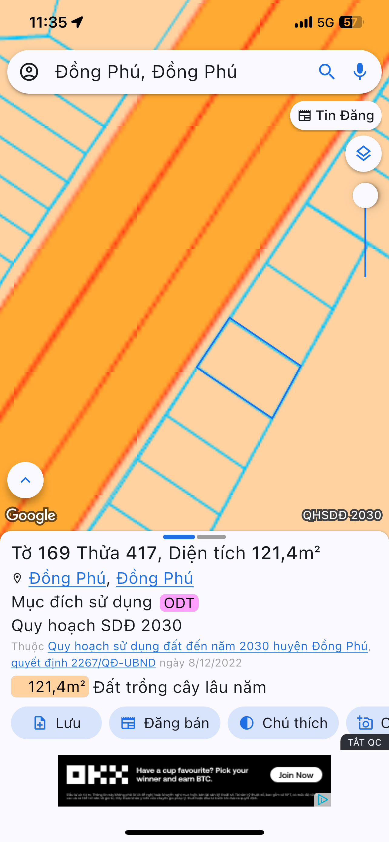 Đất Xuyên Tâm ngay KCN Tân Tiến 1-2 Mua đầu tư kinh doanh buôn bán Full thổ cư giá rẻ