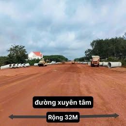 Đất mặt tiền Xuyên Tâm 32m, sát Cụm Công Nghiệp Tân Tiến 1,2 giá 400tr