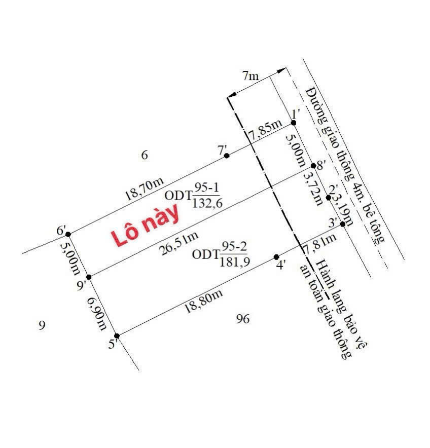 bán nền thổ 5x26,5 ngay trung tâm thị trấn tân trụ đầy đủ tiện ích thuộc Xã Tân Trụ Tỉnh Tây Ninh