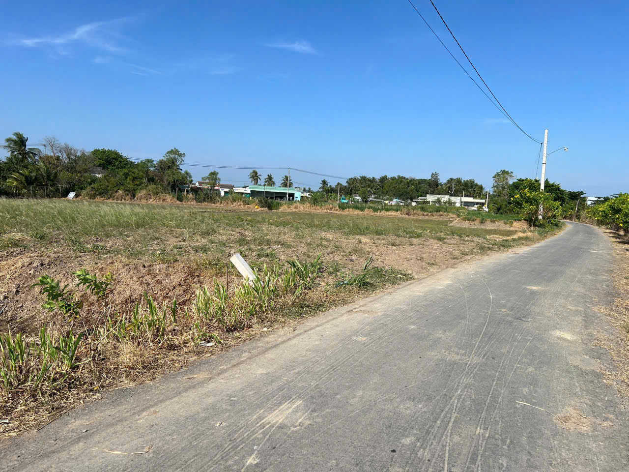 466m2 nền thổ cư gần Chợ Tân Trung, QL50, mặt tiền nhựa Sơn Qui B , TP Gò Công, TG