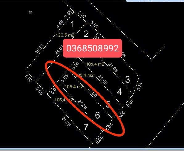 Bán đất 105m² ngang 5m giá 780 triệu Xã Tân Yên