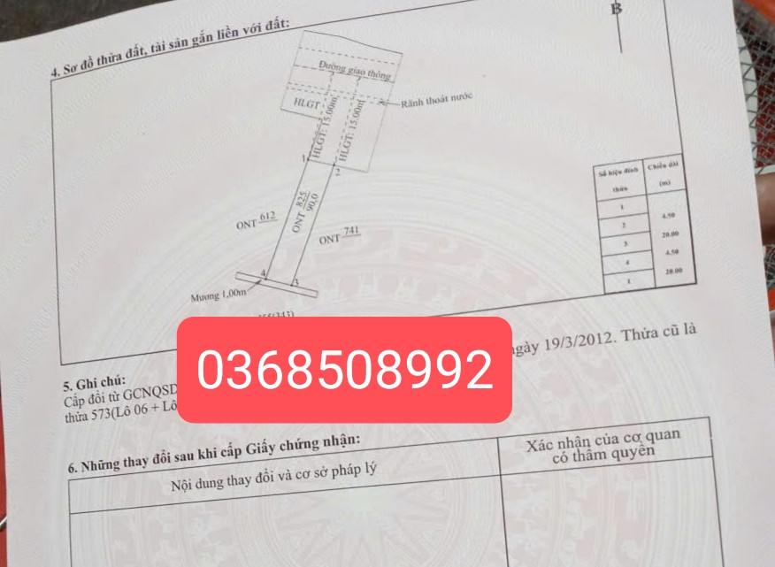 Bán đất 90m² ngang 4,5m giá 1.57 tỷ Xã Tân Yên