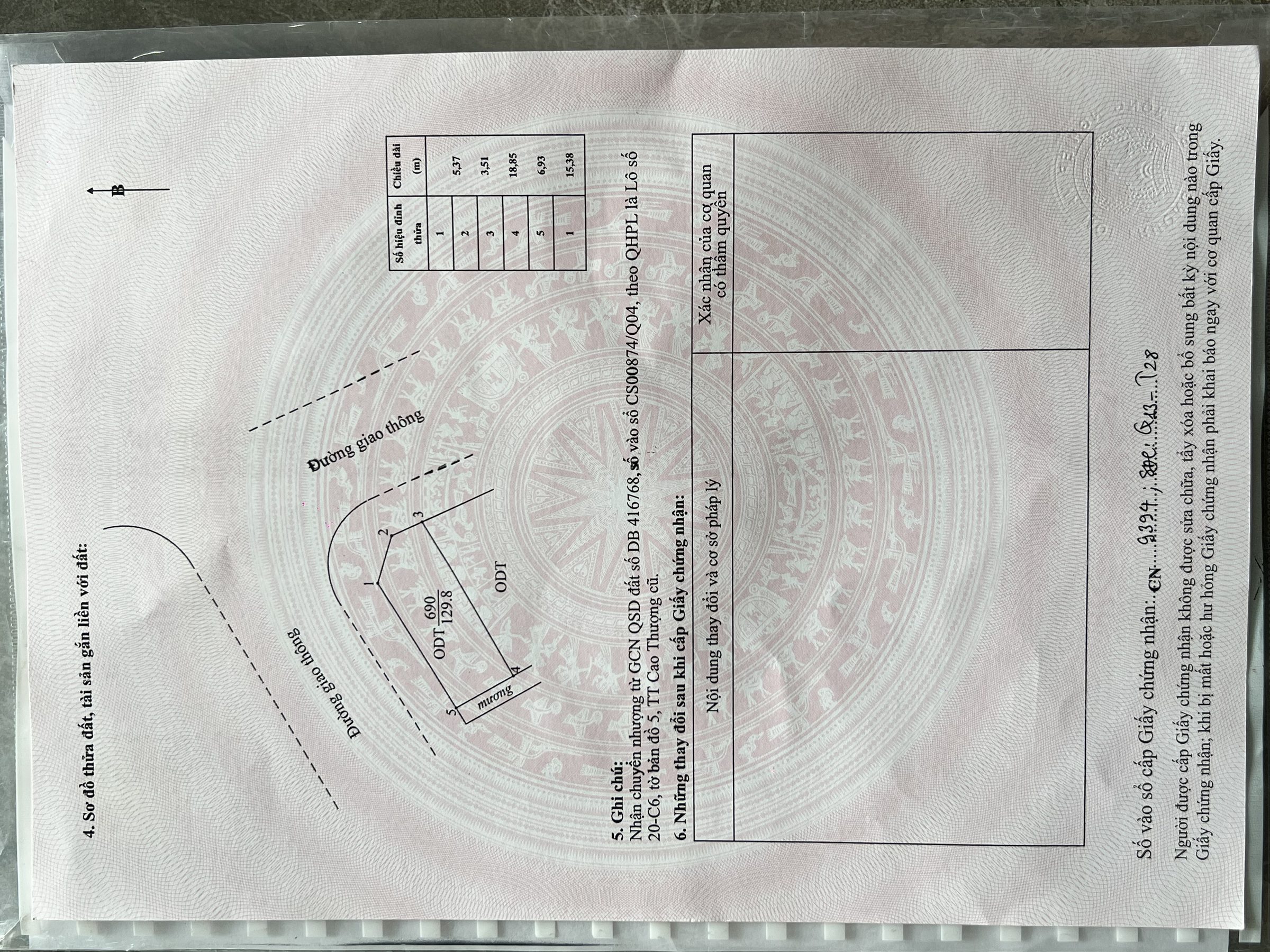 Lô góc, Khu đô Thị An Huy ã Tân Yên, Bắc Ninh.