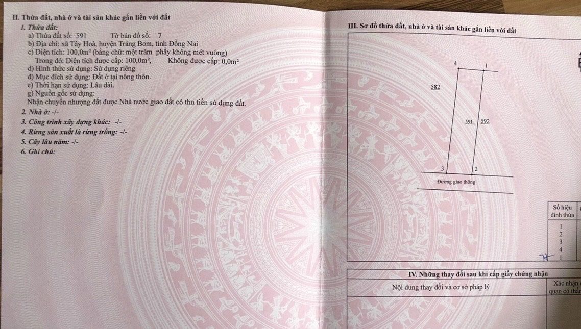Mình chính chủ bán lỗ nền đất thổ cư  tây hòa 5 gần vành đai 4 giá rẻ