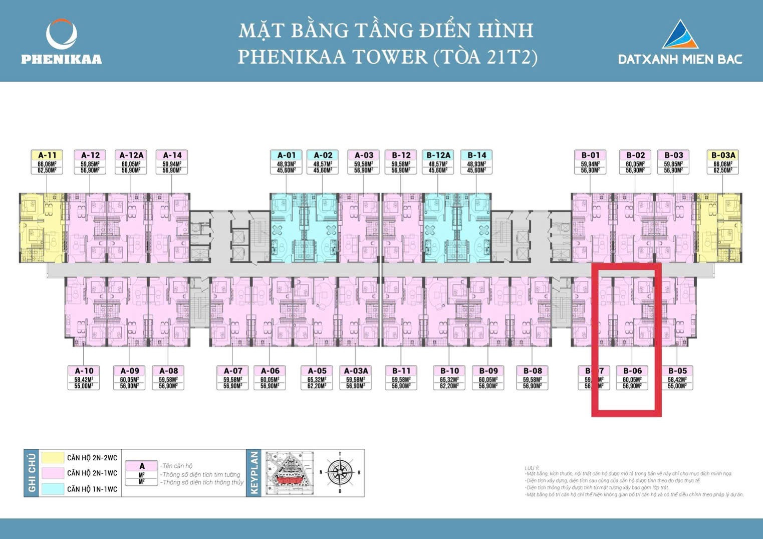 2N1WC TOÀ PHENIKAA 2 [ HƯỚNG ĐÔNG ] -  KHÔNG LỖI LẦM GÌ - GIÁ CHỈ 2TỶ7xx