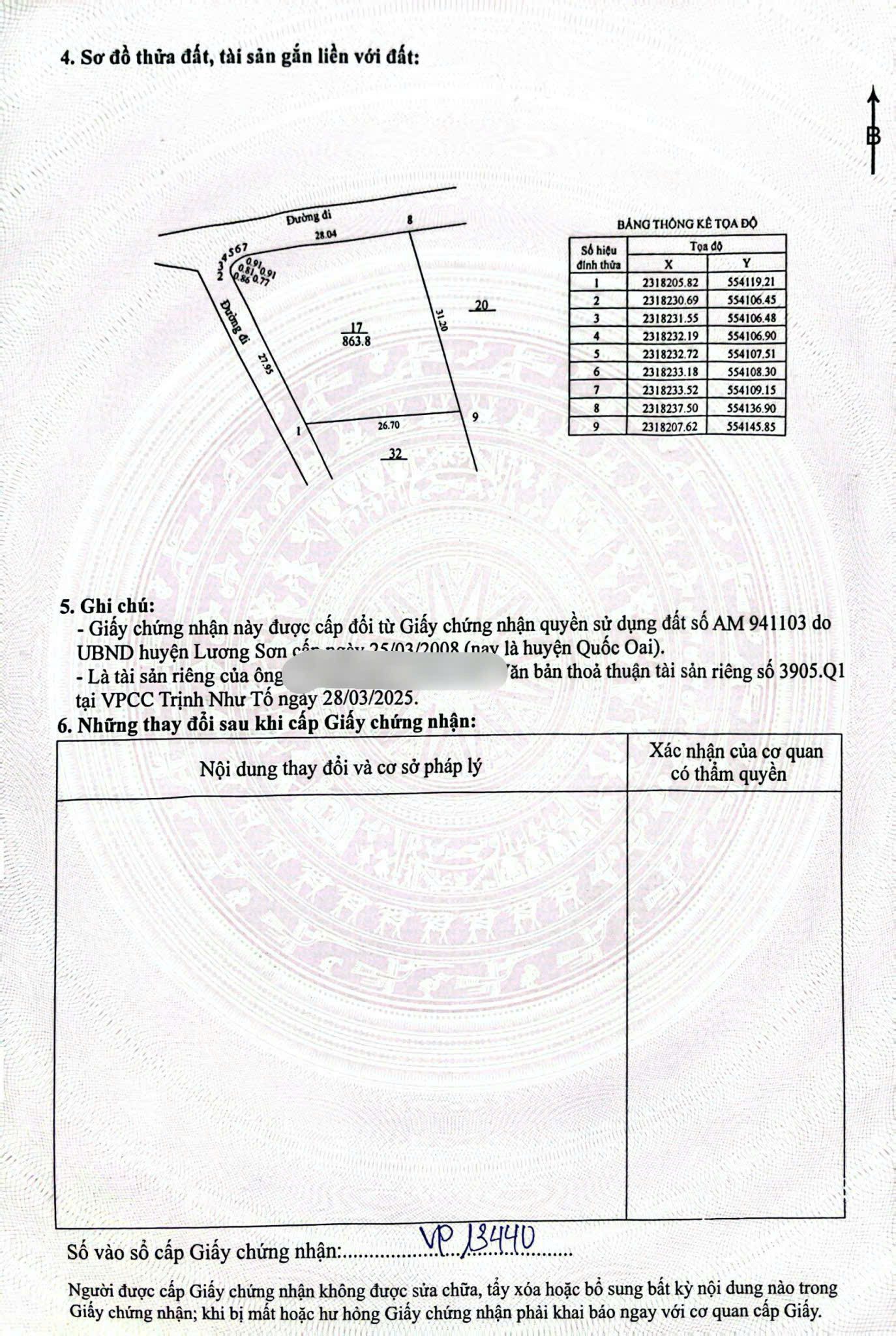 863m2 LÔ GÓC có thổ cư tại Hòa Lạc, Mặt tiền rộng 30m, sổ riêng, gần Đại học Quốc Gia