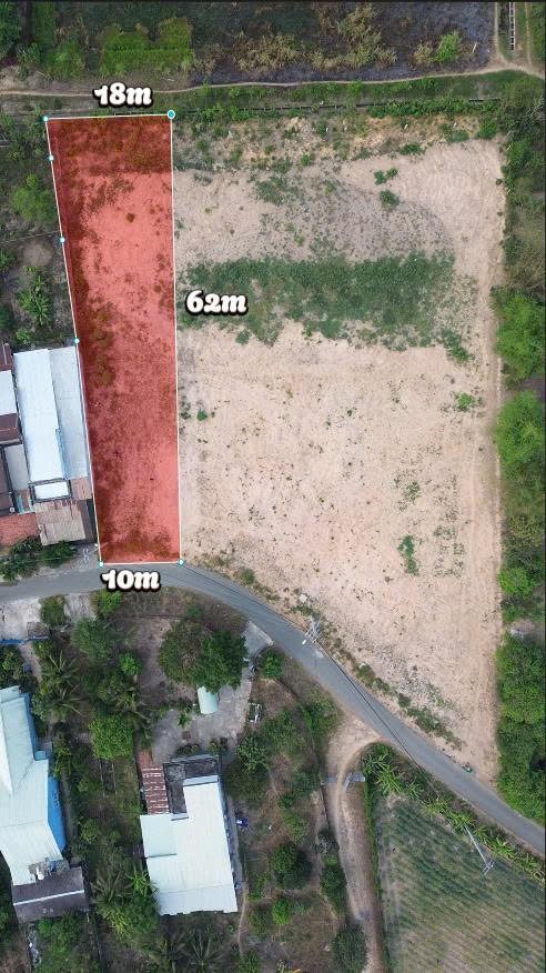 Lô đất vườn Thái Mỹ 867,5m² nở hậu 18m có 50m², kế KCN Tây Bắc - đất nở hậu tài lộc - sổ riêng