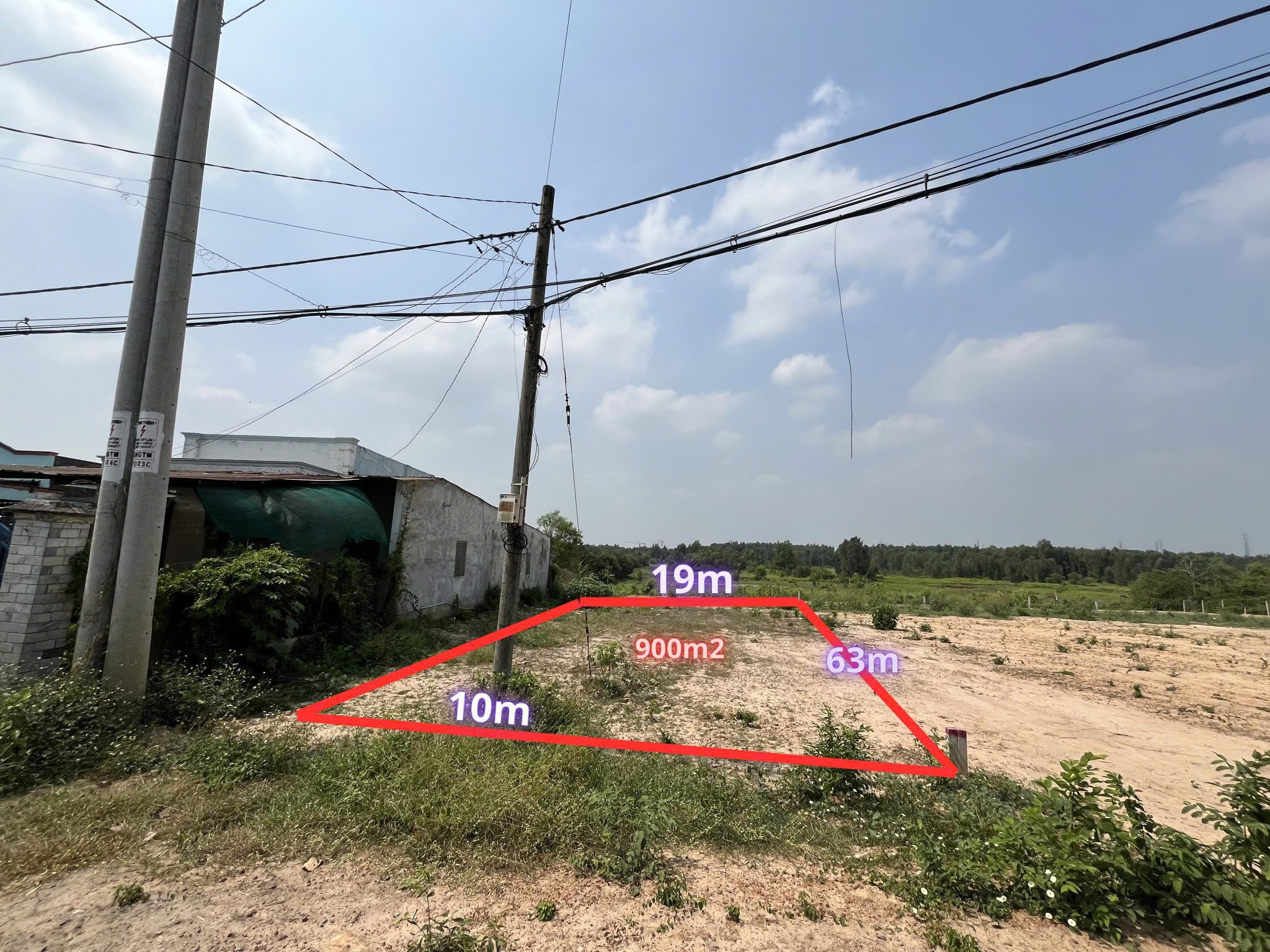 ĐẤT NỀN GIÁ TỐT TẠI CỦ CHI – NỞ HẬU – ~900m² – GIÁ ~2 TỶ