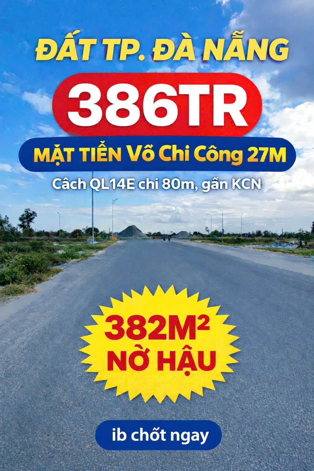 Bán đất Thăng bình Đà Nẵng