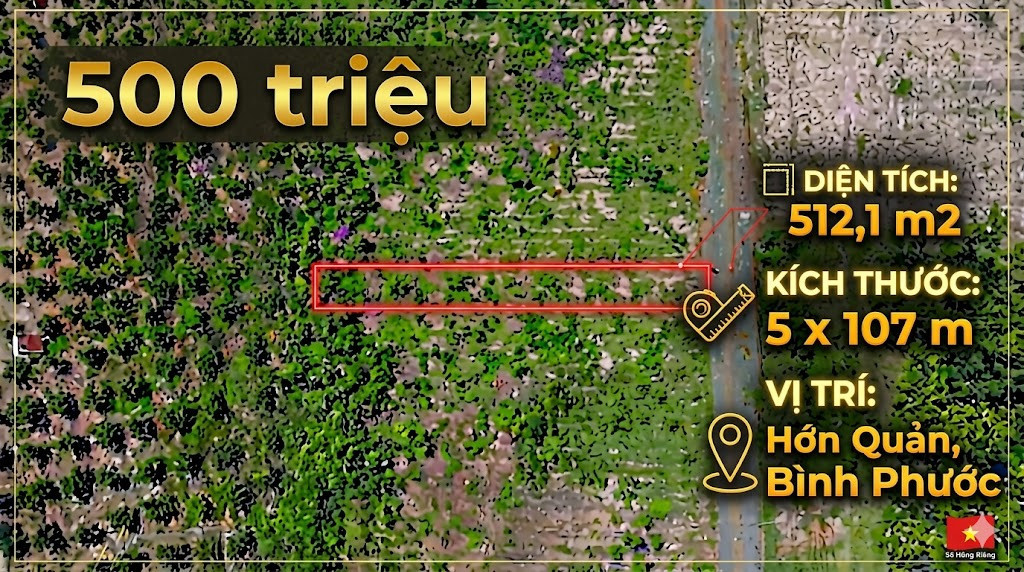 Chính chủ cần bán đất tại Huyện Hớn Quản, Tỉnh Bình Phước (Tân Hưng, Đồng Nai mới)