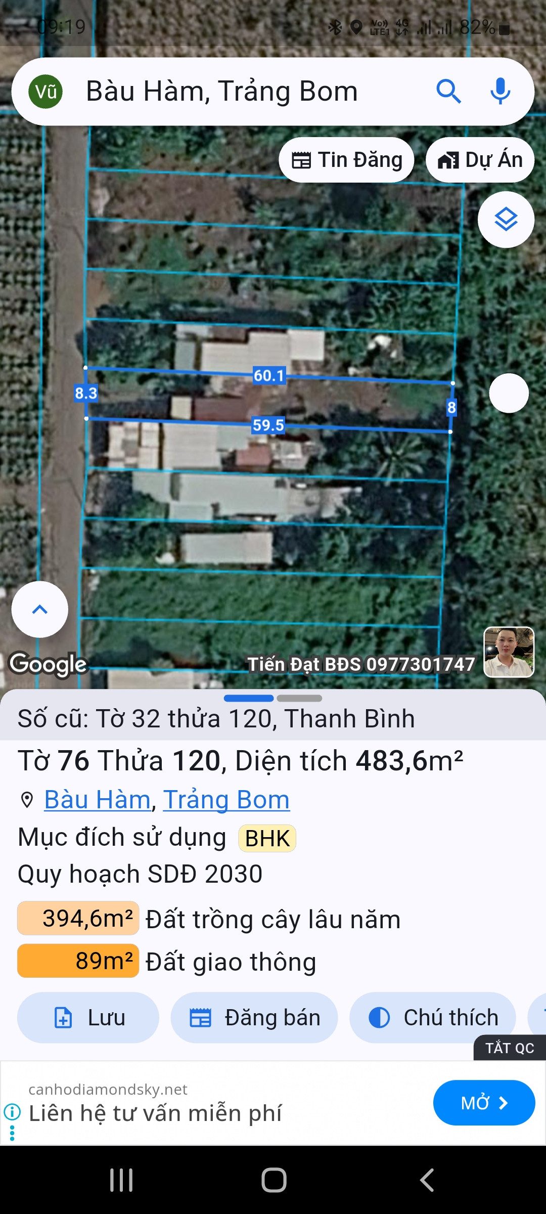 Đất Nhà Thanh Bình Trảng Bom Đồng Nai