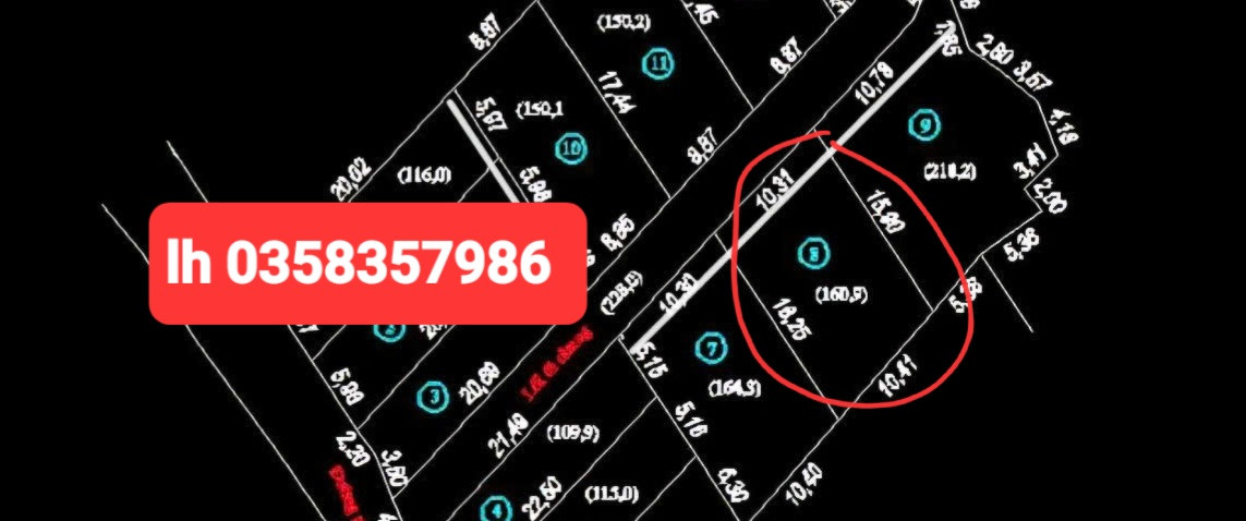 Bán đất 160.5m² ngang 10.41m giá 400 triệu Xã Thành Công